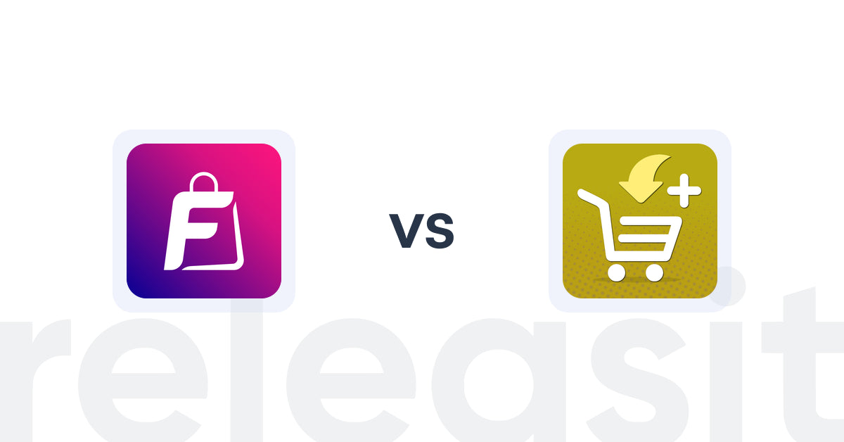 Shopify Upsell and Cross-sell Apps: FT: Frequently Bought Together vs. Frequently Bought Together