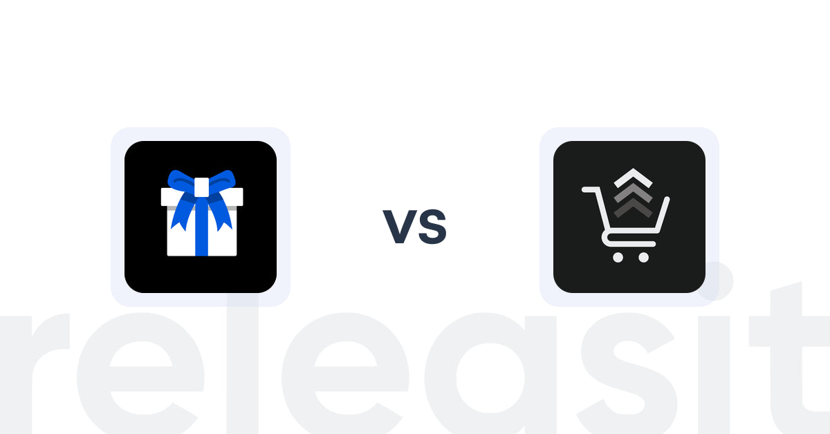 Shopify Upsell and Cross-sell Apps: Giftman ‑ Gift Wrap & Message vs. SP: Free Gifts with purchase