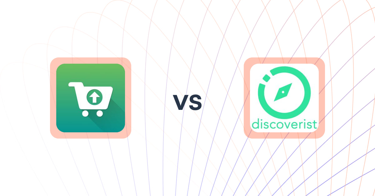 Shopify Upsell and Cross-sell Apps: Smart Suggest Pro by Essenify vs Discoverist AI Recommendations