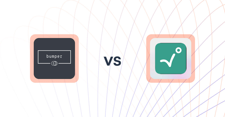 Shopify Upsell and Cross-sell Apps: bumper vs. RecoBounce ‑ Recover traffic
