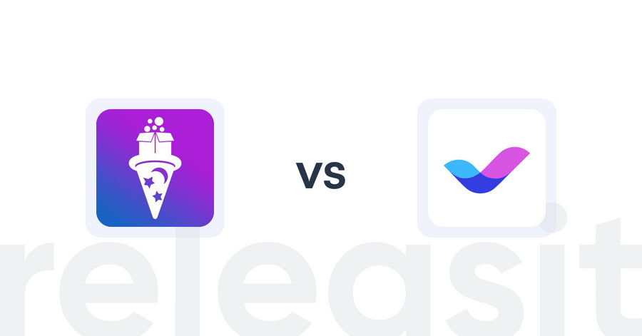 Shopify Upsell and Cross-sell Apps: Upsell Wizard | AI Magic vs. Veda Landing Page Builder