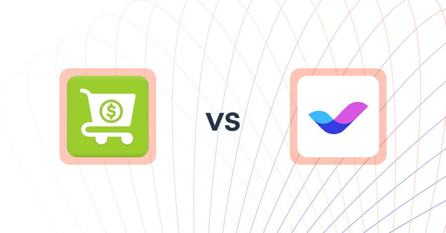 Shopify Upsell and Cross-sell Apps: Slide Carty ‑ Upsell & Gift vs Veda Landing Page Builder