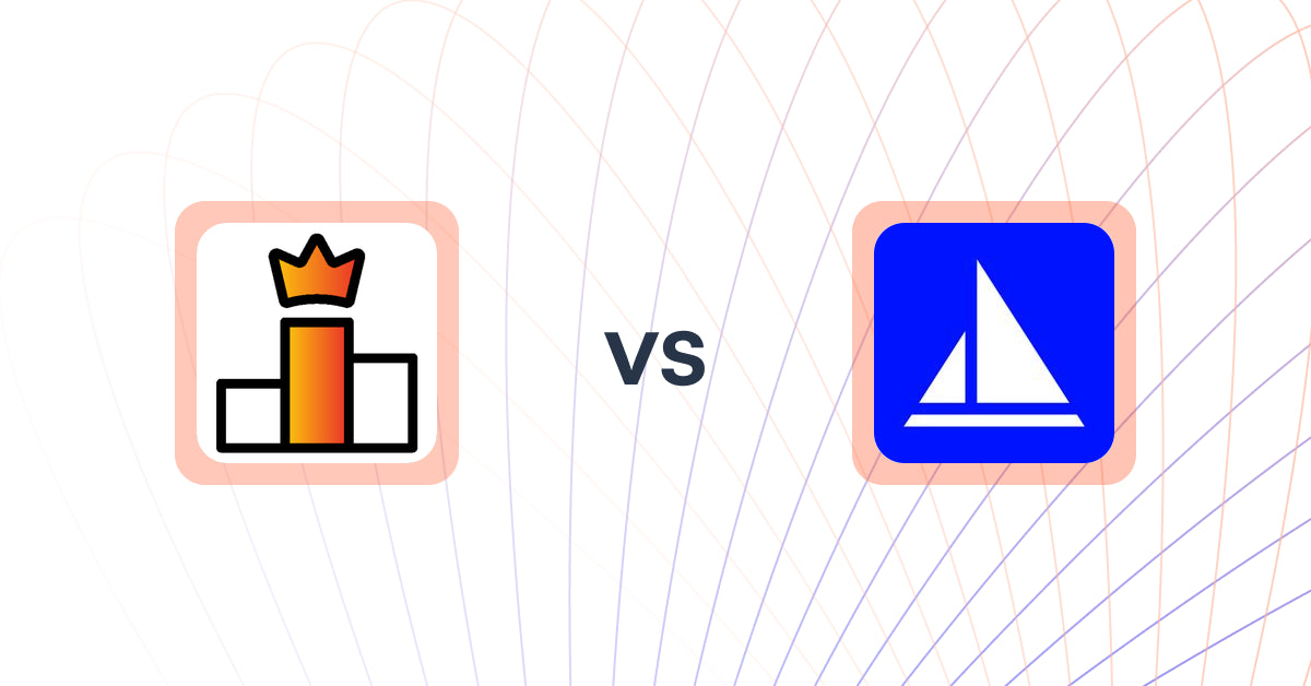 Shopify Upsell and Cross-sell Apps: Rank King: Best Seller Ranking vs Upsail – Cross & Upselling