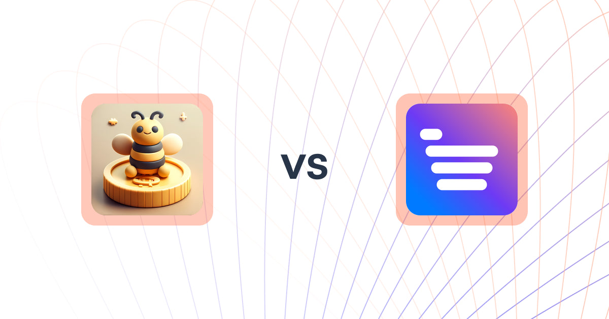 Shopify Upsell and Cross-Sell Apps: FeeBee ‑ Fees and Deposits vs Uprate.AI: Sales Chatbot