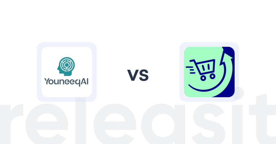 Shopify Upsell and Cross-sell Apps: Youneeq AI Personalization vs Checkout Switcher One‑Click