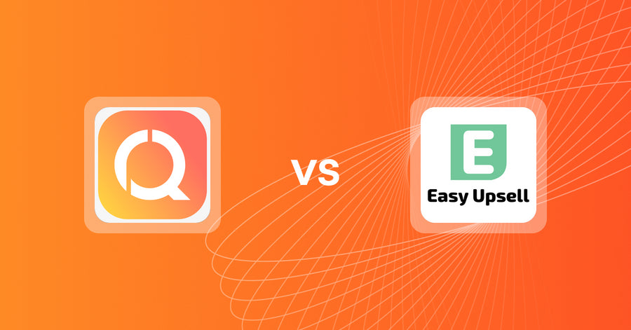 Shopify Upsell and Cross-Sell Apps: Recommenda Quiz Builder vs Easy Upsell