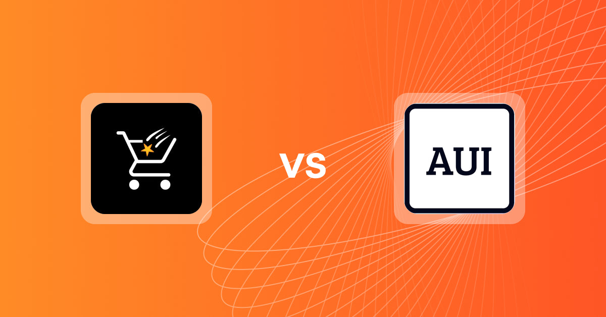 Shopify Upsell and Cross-sell Apps: Checkout Star: Improve AOV,CRO vs. AUI Generative AI Agent