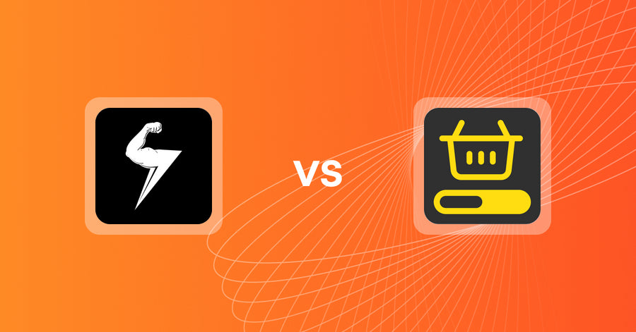 Shopify Upsell and Cross-Sell Apps: QuickQuiz - More Submissions vs MVR Free Shipping Bar & Upsell