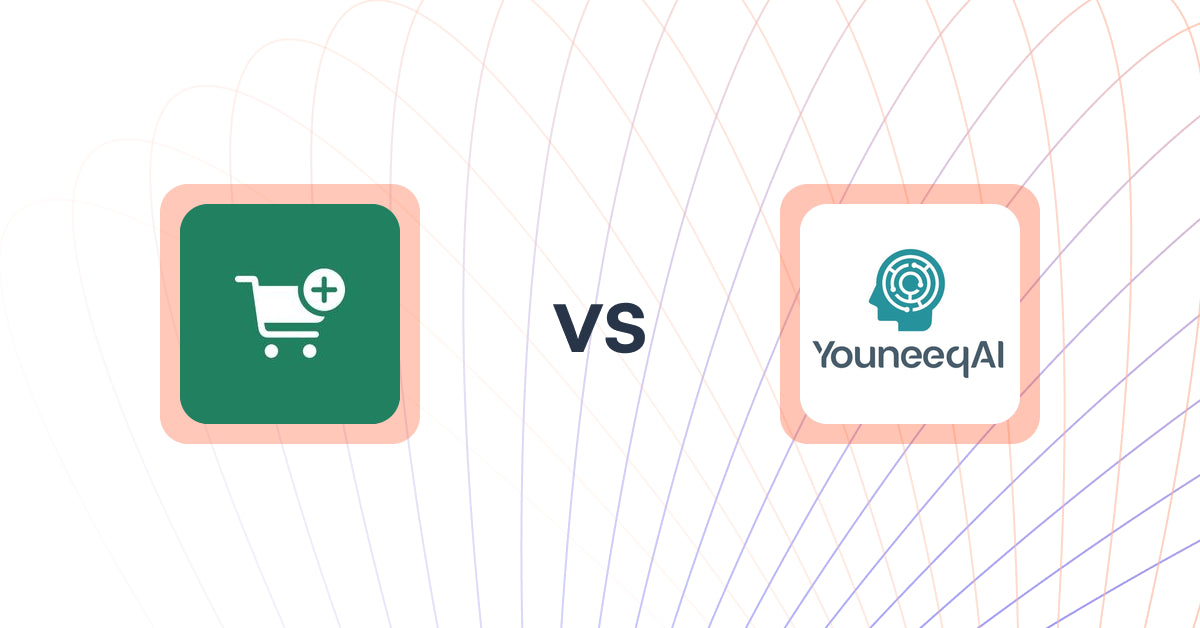Shopify Upsell and Cross-Sell Apps: Checkout Upsell by Code Ninjas vs Youneeq AI Personalization
