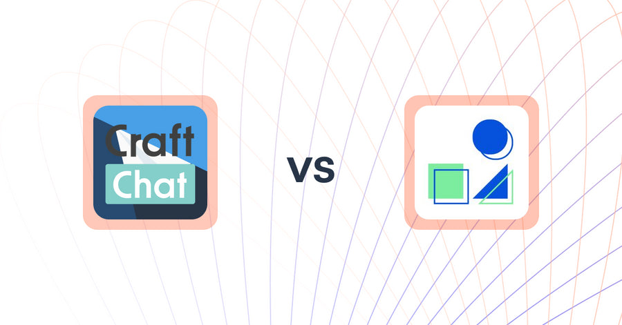 Shopify Upsell and Cross-sell Apps: CraftChat: Convert Chat to Sale vs. Meja ‑ Product Recommender