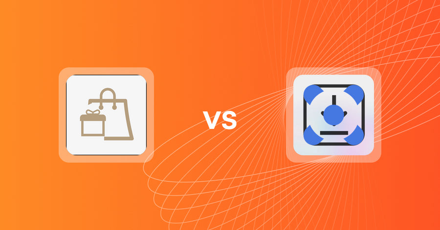 Shopify Upsell and Cross-Sell Apps: PROXATION ‑ Freebie Upsell vs XO Search & Recommendation