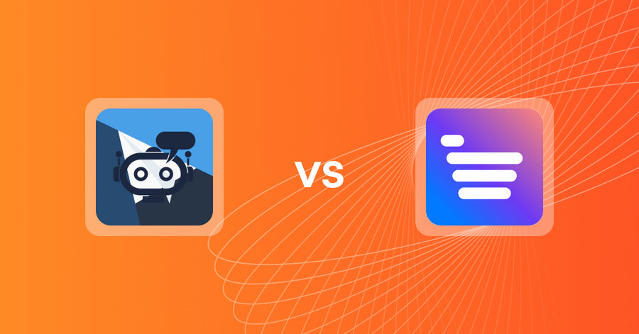 Shopify Upsell and Cross-sell Apps: RevoChat: AI Sales Chatbot vs. Uprate.AI: Sales Chatbot