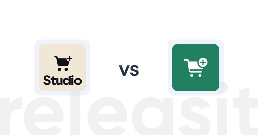 Shopify Upsell and Cross-sell Apps: Checkout Upsell by Studio vs Checkout Upsell by Code Ninjas