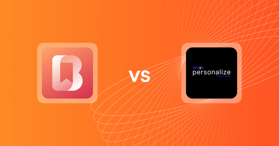 Shopify Upsell and Cross-Sell Apps: Bon ‑ Shop, Track and Discover vs Attryb Personalize