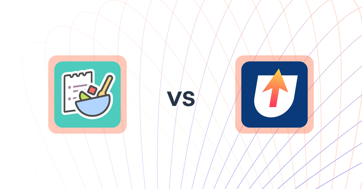 Shopify Upsell and Cross-sell Apps: BentoSMB Recipes vs One Click Upsell ‑ Zipify OCU