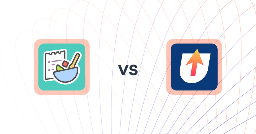 Shopify Upsell and Cross-sell Apps: BentoSMB Recipes vs One Click Upsell ‑ Zipify OCU