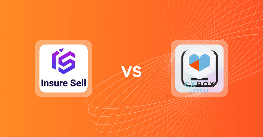 Shopify Upsell and Cross-sell Apps: Insure Sell vs CXBOX