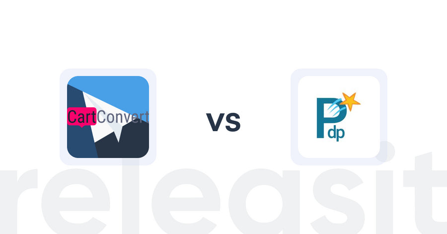 Shopify Upsell and Cross-Sell Apps: CartConvert vs PDP Star