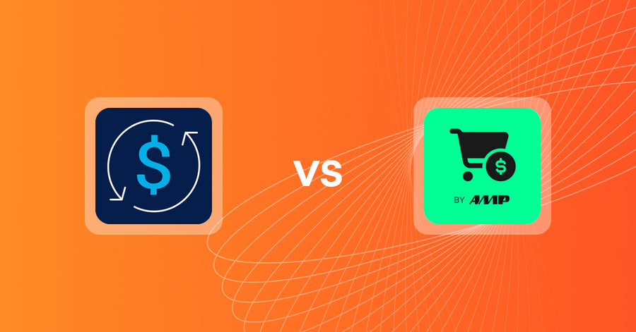 Shopify Upsell and Cross-sell Apps: Bestsellers reSort vs Slide Cart Drawer by AMP