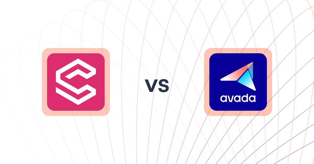 Shopify Upsell and Cross-sell Apps: Canvify ‑ Canva Page Builder vs Avada Trust Badges & Upsell