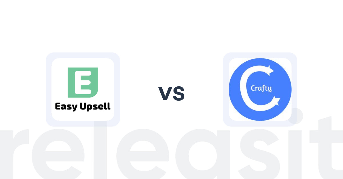 Shopify Upsell and Cross-sell Apps: Easy Upsell vs Product Recommendations‑Crafty