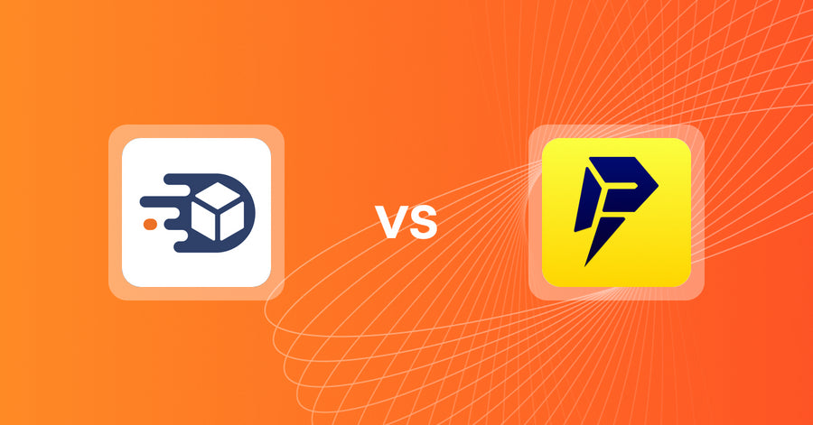 Shopify Upsell and Cross-sell Apps: TrackMage: Tracking & Upsells vs Promofy: Flash Sale & Discount