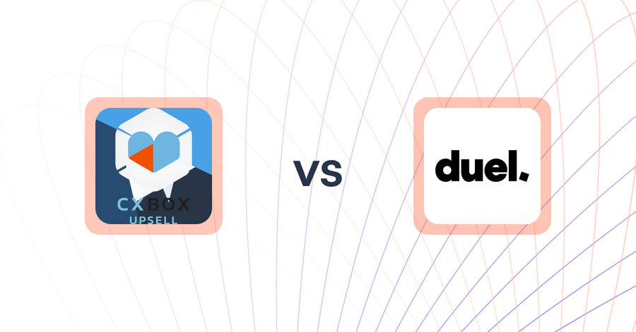 Shopify Upsell and Cross-sell Apps: CXBOX vs. Duel | Referrals & Affiliates