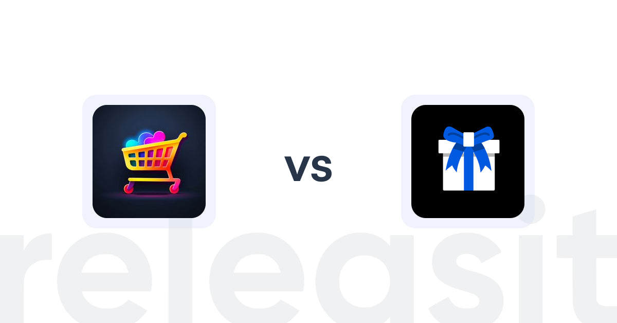 Shopify Upsell and Cross-Sell Apps: EliteCart & Upsell vs Giftman ‑ Gift Wrap & Message