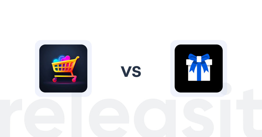 Shopify Upsell and Cross-Sell Apps: EliteCart & Upsell vs Giftman ‑ Gift Wrap & Message