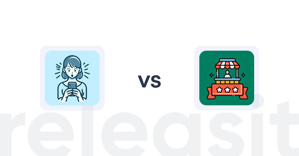 Shopify Upsell and Cross-sell Apps: ラクラク診断ビルダー vs Vendor Info By Nexlerate