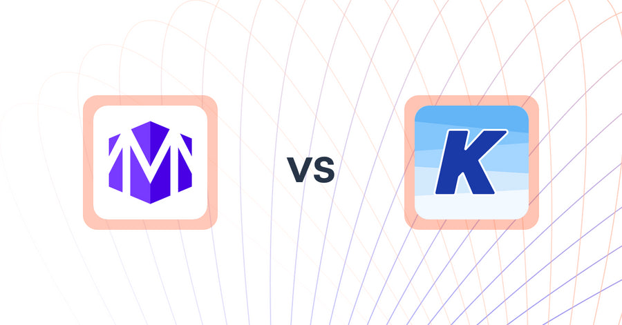 Shopify Upsell and Cross-sell Apps: Marsel: Personalize & Upsell vs K: Cross Sell Related Products