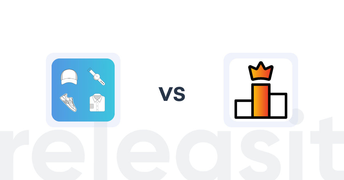 Shopify Upsell and Cross-Sell Apps: Advanced Shop the Look vs Rank King: Best Seller Ranking