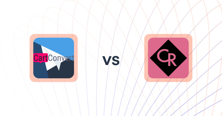 Shopify Upsell and Cross-Sell Apps: CartConvert vs CV Recommend