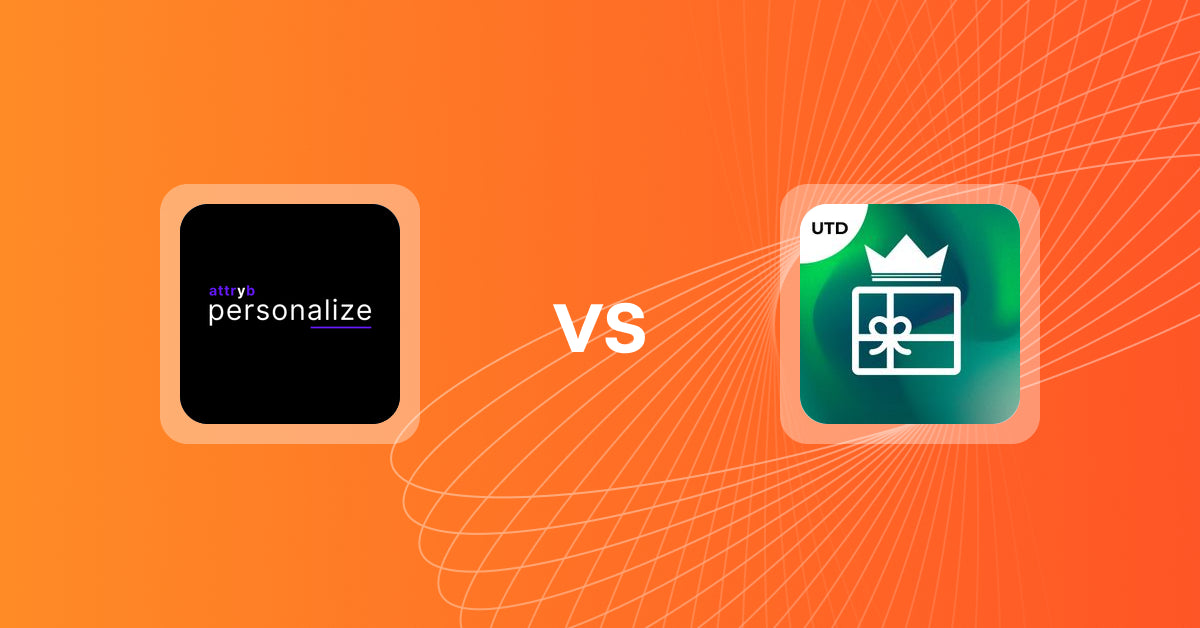 Shopify Upsell and Cross-Sell Apps: Attryb Personalize vs Box King: Gift Bundle Builder