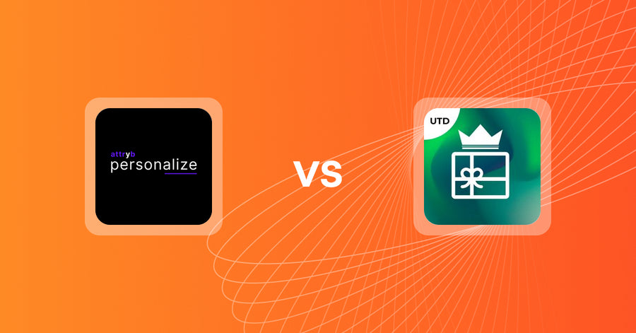 Shopify Upsell and Cross-Sell Apps: Attryb Personalize vs Box King: Gift Bundle Builder
