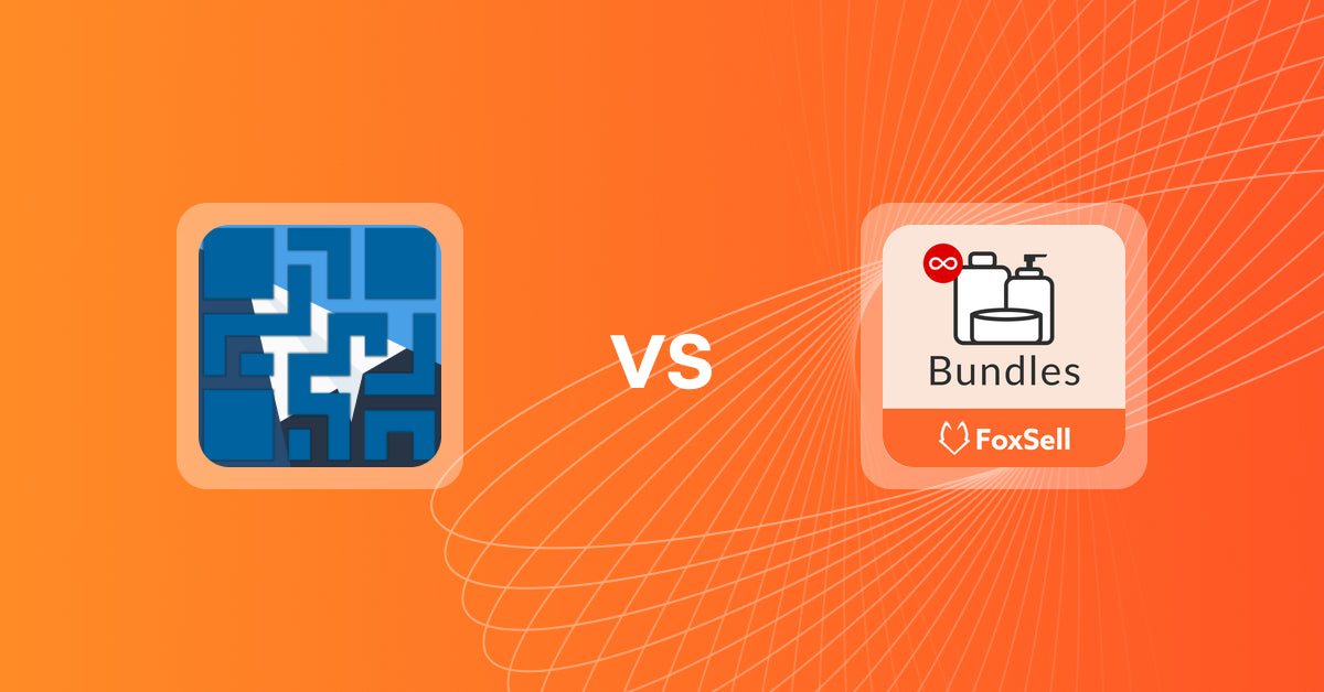 Shopify Upsell and Cross-Sell Apps: Turny Returns & Exchanges vs. FoxSell Product Bundles Plus