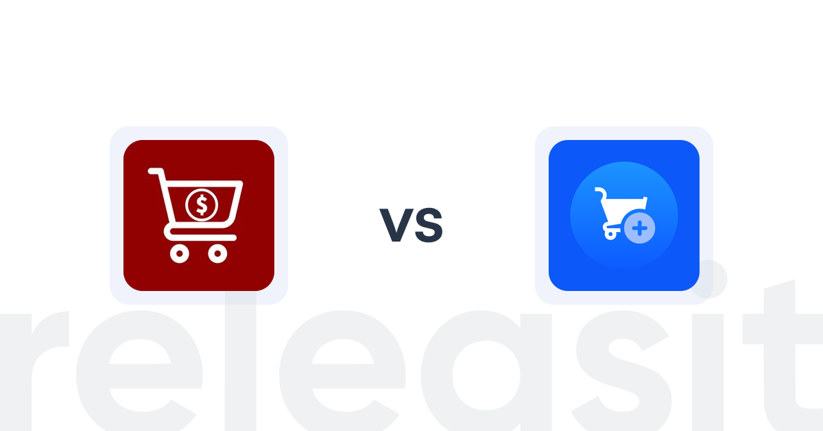 Shopify Upsell and Cross-Sell Apps: Cross Sell Upsell Master C1G vs. Wizy Product Recommendation
