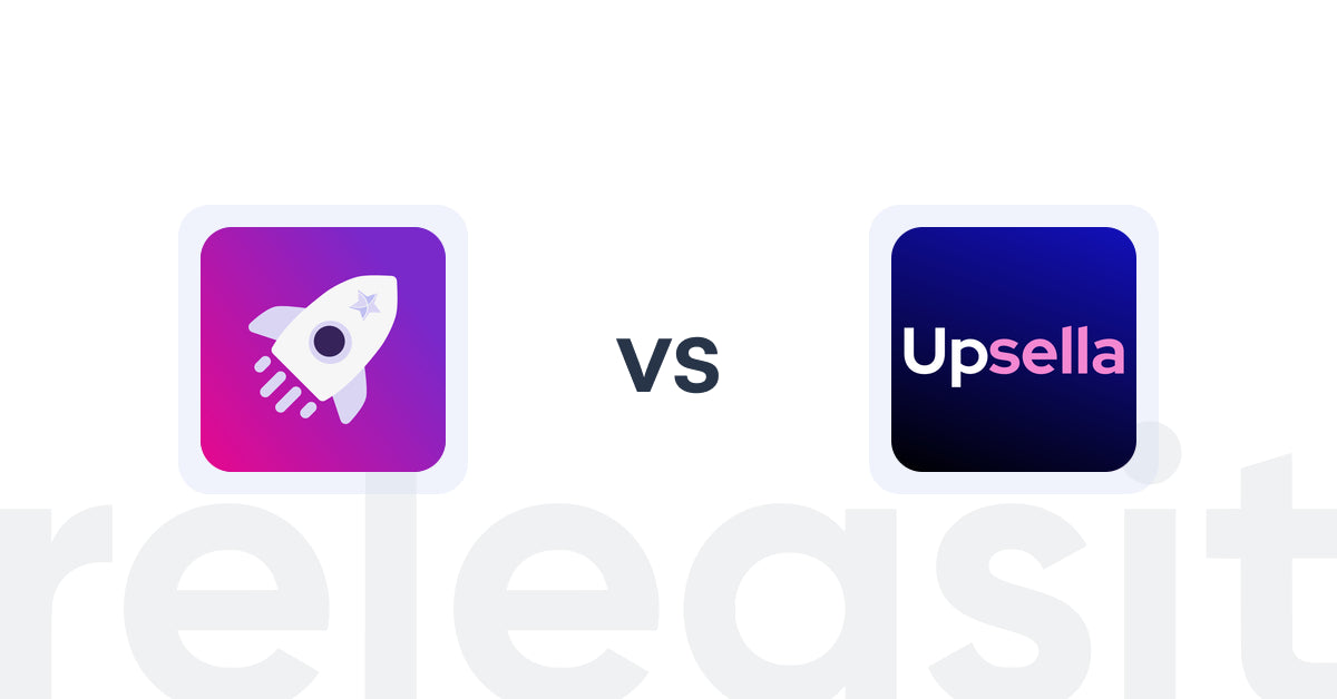 Shopify Upsell and Cross-Sell Apps: AOV Booster ‑ Bundles & Upsell vs Upsella