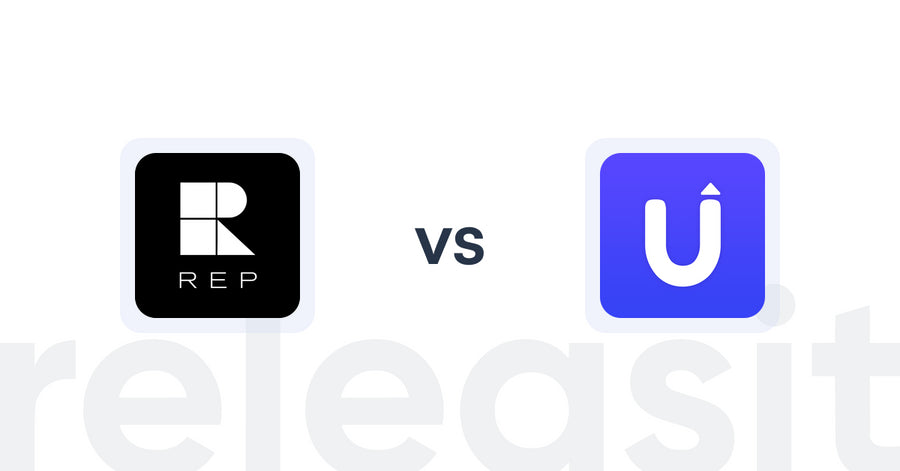 Shopify Upsell and Cross-sell Apps: Rep AI: ChatGPT Sales Chatbot vs SellUp ‑ Upsell & Add ons