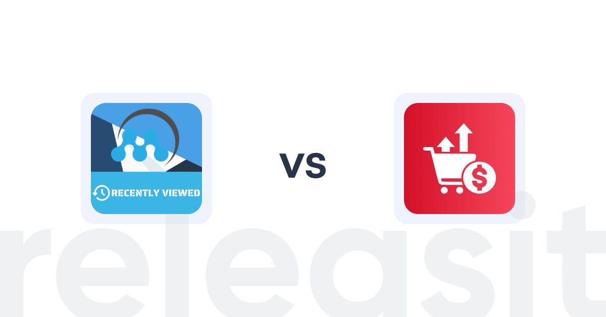 Shopify Upsell and Cross-Sell Apps: MeroxIO Recent Viewed Products vs Dynamic Checkout Upsell
