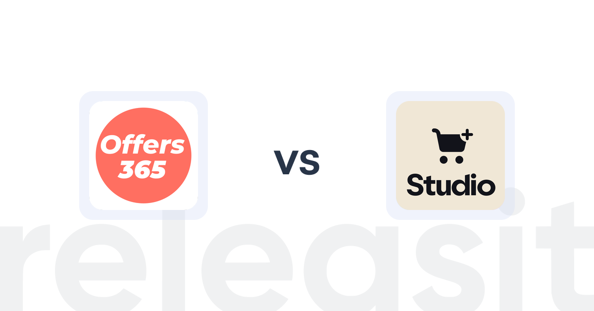 Shopify Upsell and Cross-sell Apps: Offers365 Post Purchase Upsell vs Checkout Upsell by Studio