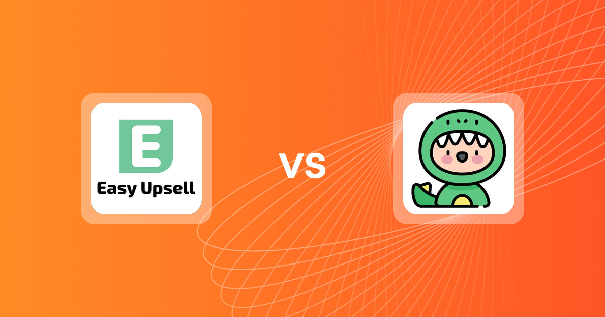 Shopify Upsell and Cross-sell Apps: Easy Upsell vs Rex: Personalized Upsell