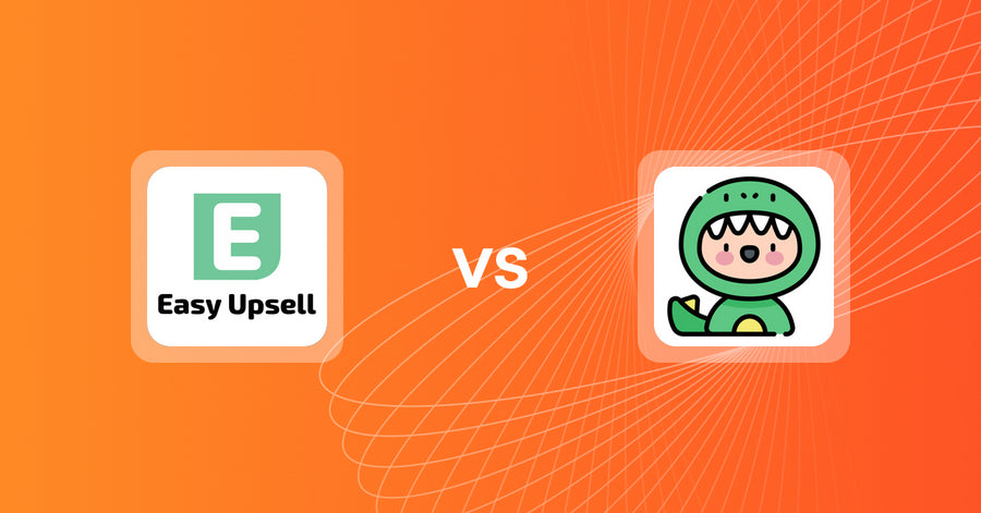 Shopify Upsell and Cross-sell Apps: Easy Upsell vs Rex: Personalized Upsell