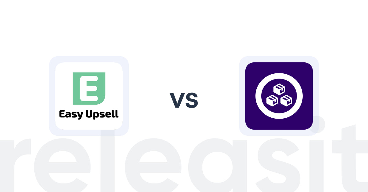 Shopify Upsell and Cross-sell Apps: Easy Upsell vs. MCE: Product Addons & Bundles