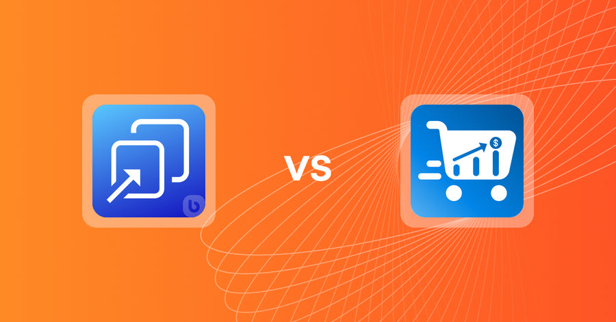 Shopify Upsell and Cross-Sell Apps: BeME: Sales Pop Total vs. Cart Upsell—Slide Cart Drawer