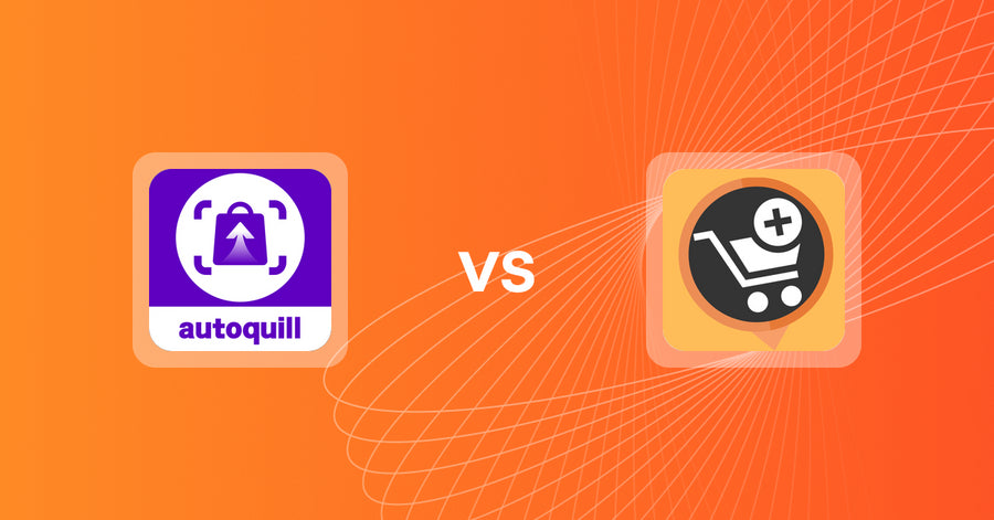 Shopify Upsell and Cross-sell Apps: AI agent Upsell ‑ autoquill vs Upsell & Cross sell ‑ Appsell