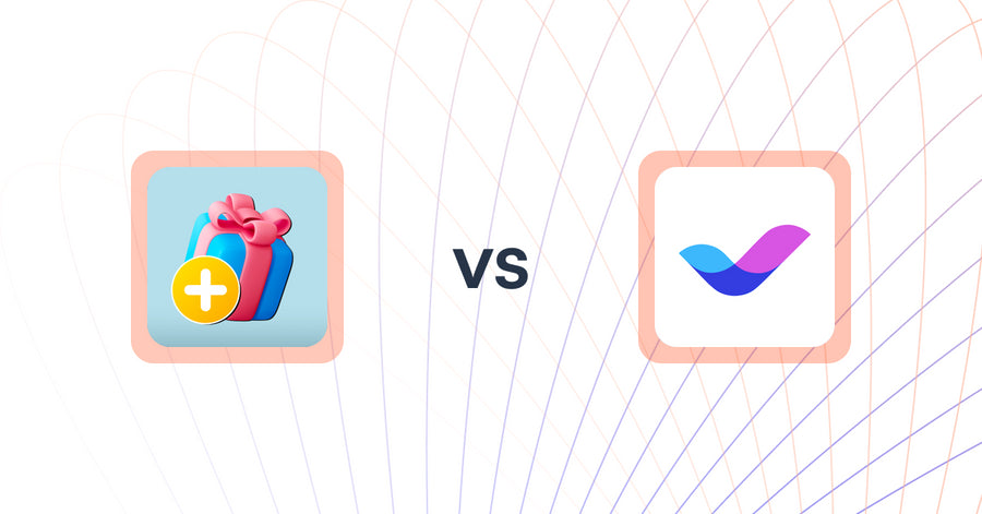 Shopify Upsell and Cross-sell Apps: Gift Options Plus vs Veda Landing Page Builder