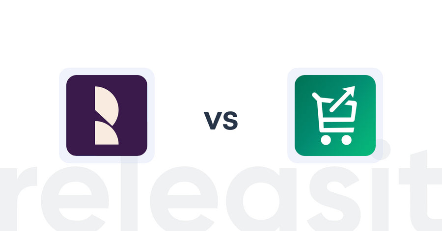 Shopify Upsell and Cross-Sell Apps: Releva ‑ AI Growth Automation vs Simply Cartbooster