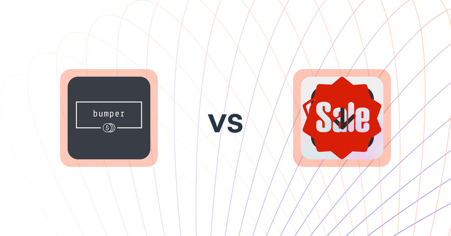 Shopify Upsell and Cross-Sell Apps: bumper vs Free Shipping Upsell
