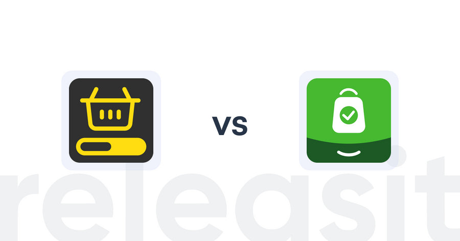 Shopify Upsell and Cross-sell Apps: MVR Free Shipping Bar & Upsell vs CheckMate Checkout Upsells